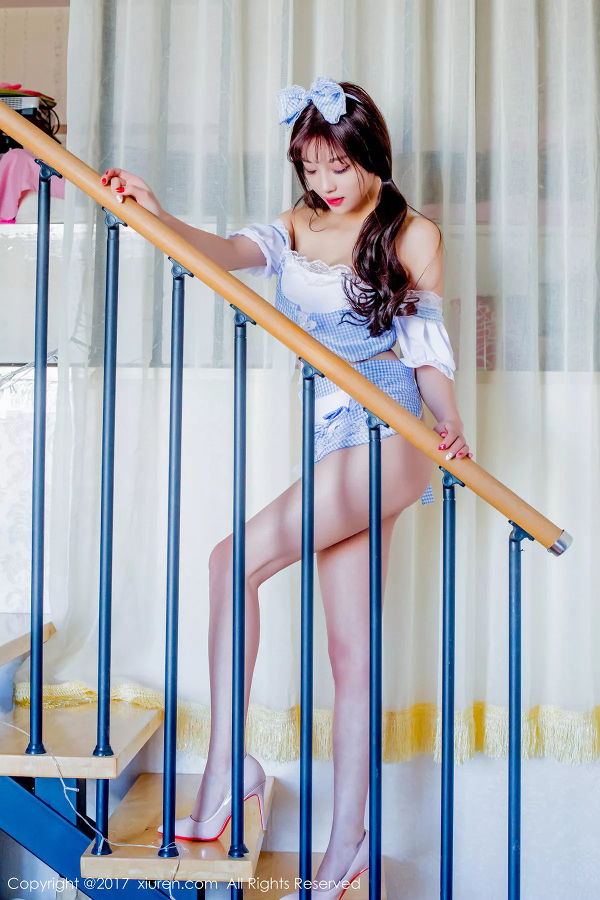 秀人集.com_[XiuRen秀人网]No.797_甜美女神杨晨晨sugar性感女仆装秀白嫩美乳靓丽迷人写真59P