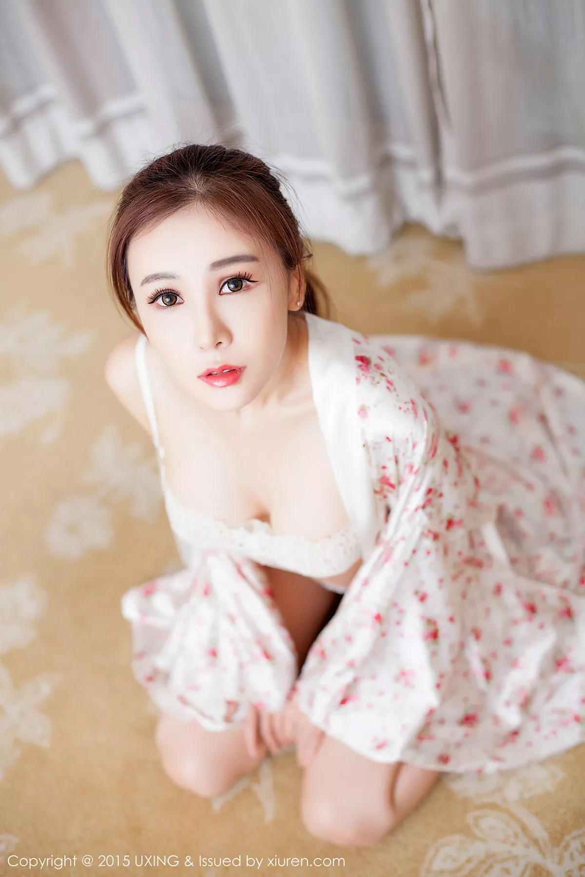 秀人集.com_[UXING优星馆]Vol.022_嫩模吕婉柔Angelin蕾丝内衣迷人豪乳诱惑翘臀写真51P