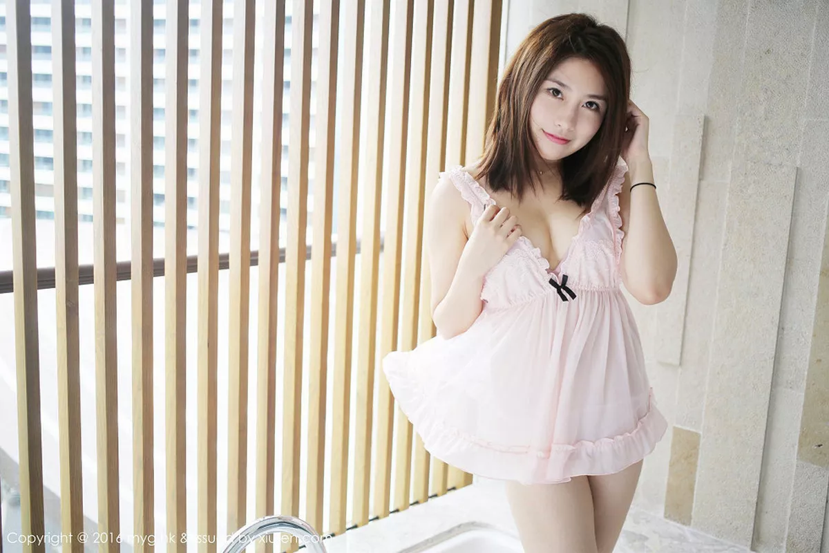 秀人集.com_[MyGirl美媛馆]Vol.228_许诺Sabrina三亚旅拍第2套浴室里粉红内衣秀豪乳写真60P