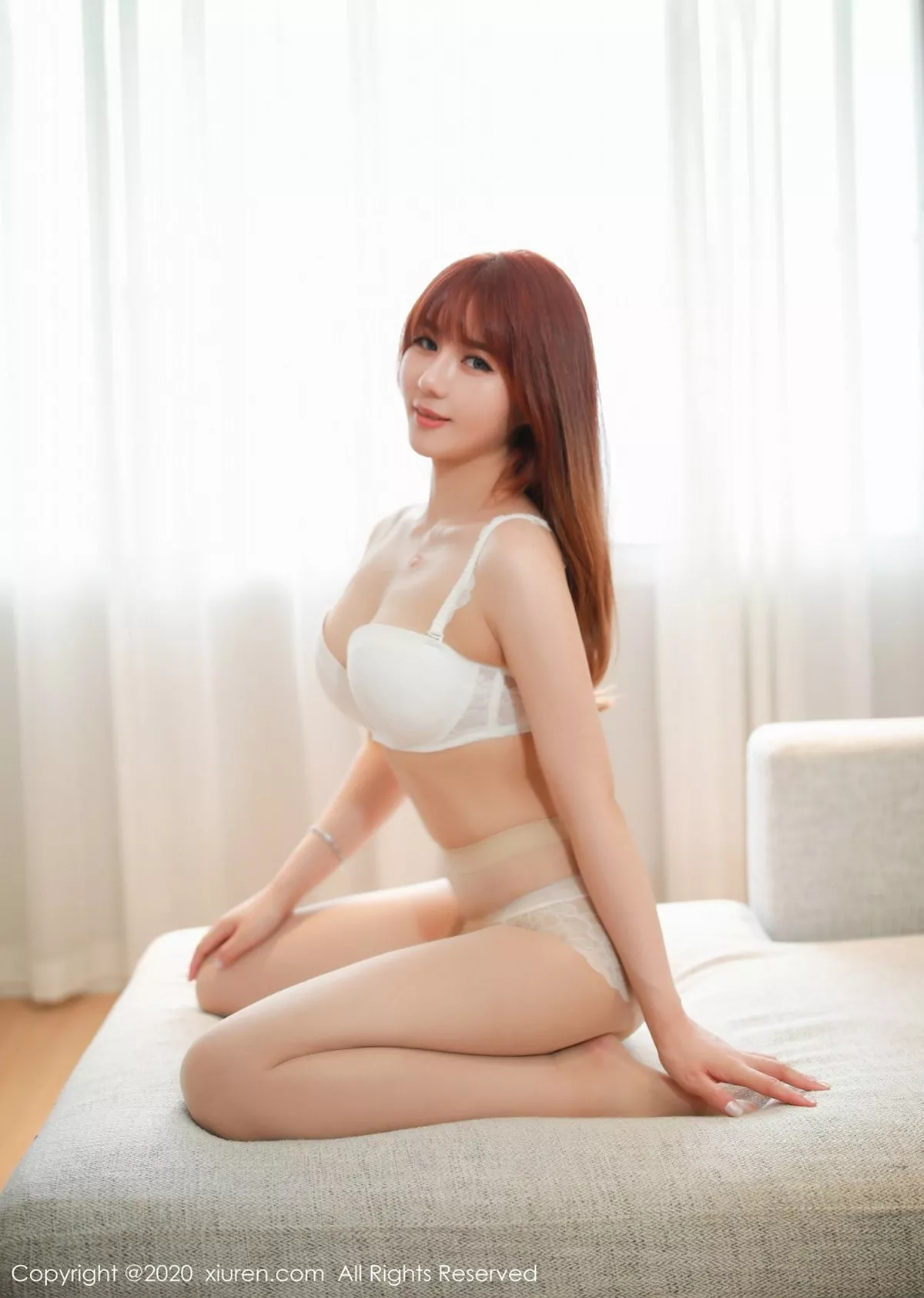 秀人集.com_[XiuRen秀人网]No.2632_嫩模如歌Fairy私房性感白色内衣配超薄肉丝裤袜极致魅惑写真58P