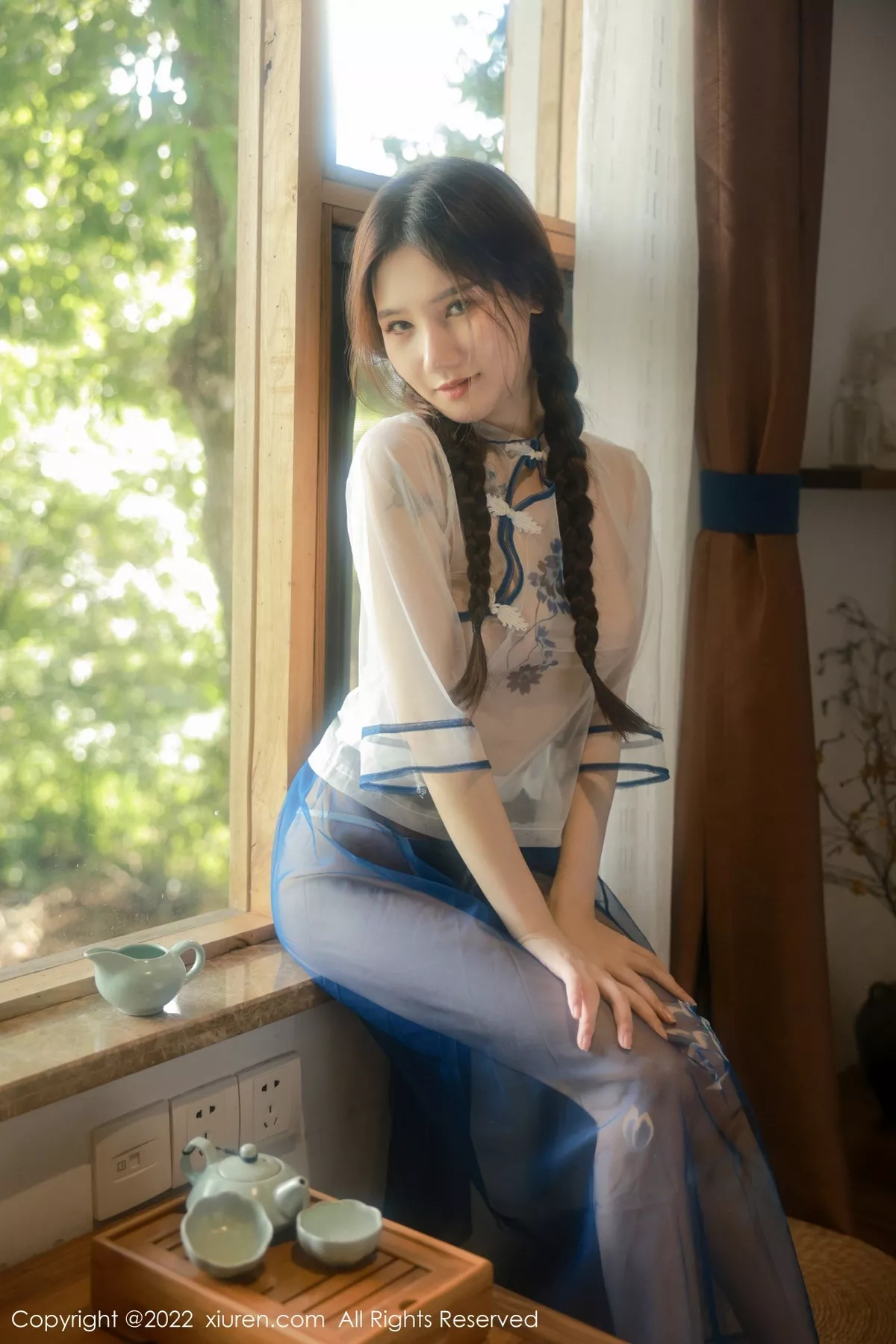 秀人集.com_[XiuRen秀人网]No.5287_模特古月小同学性感轻透古装服饰+红色情趣捆绑撩人诱惑写真54P