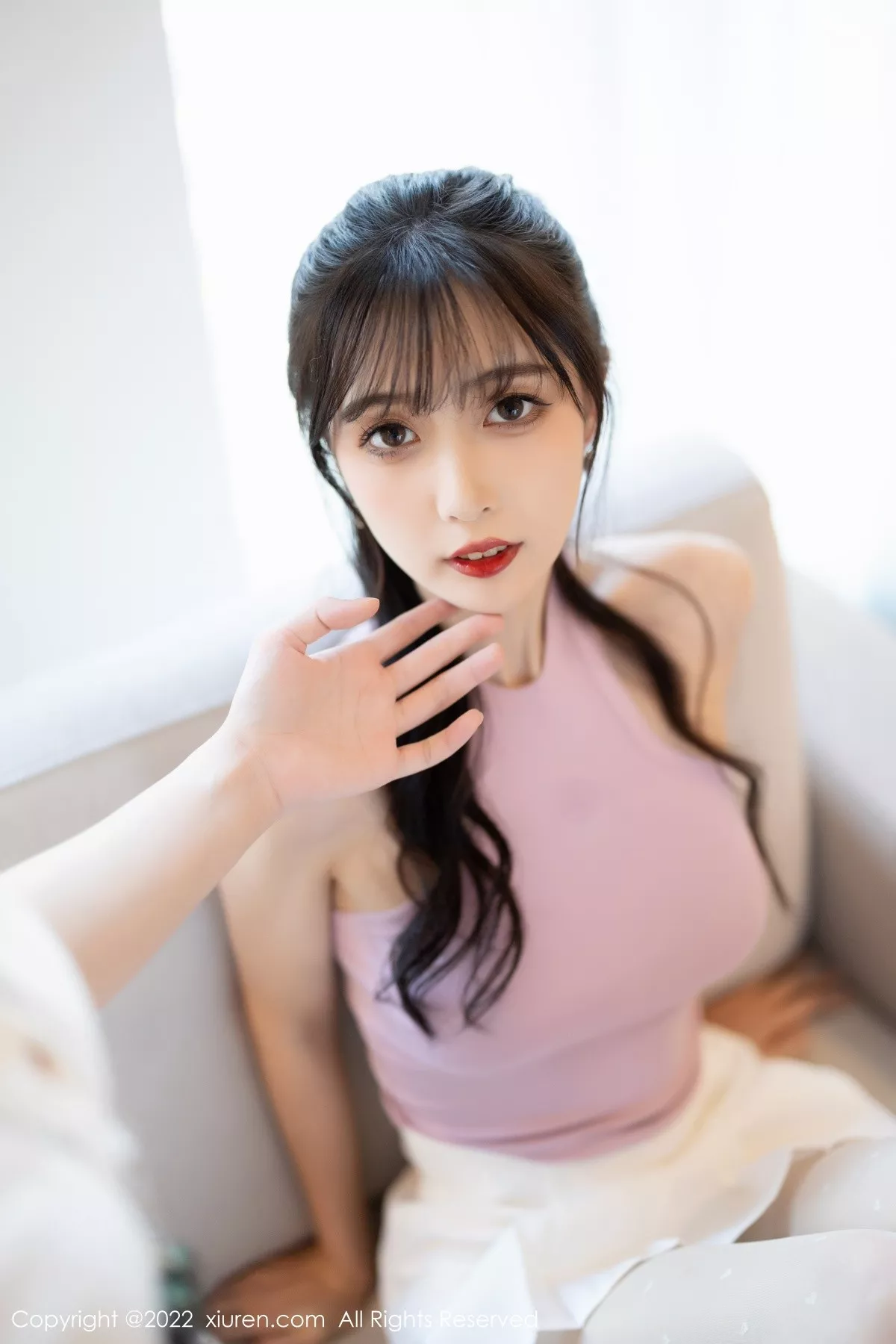 秀人集.com_[XiuRen秀人网]No.5622_模特林星阑性感淡紫真空上衣配白短裙秀曼妙身姿迷人诱惑写真82P