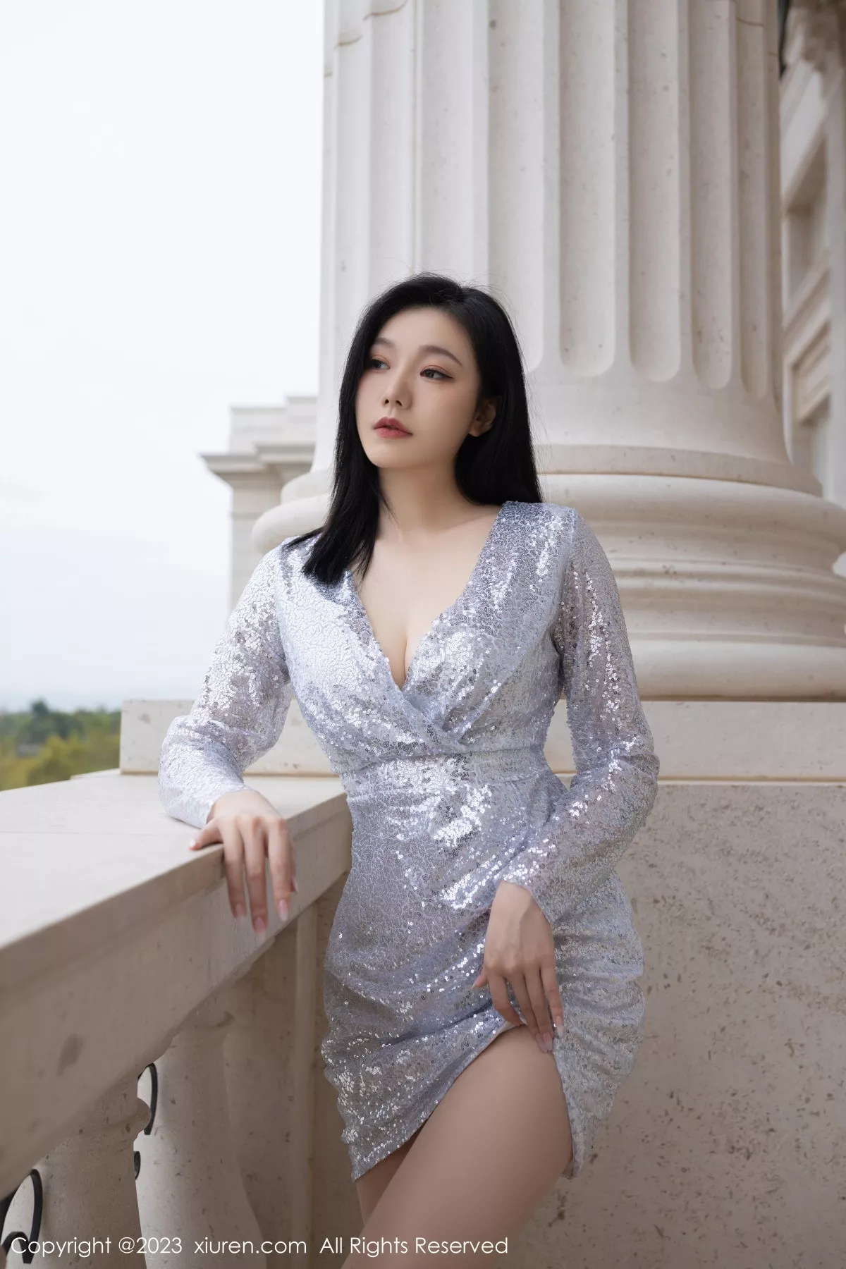 秀人集.com_[XiuRen秀人网]No.6264_模特安然anran脱银灰色连衣短裙露性感内衣秀完美身材诱惑写真80P