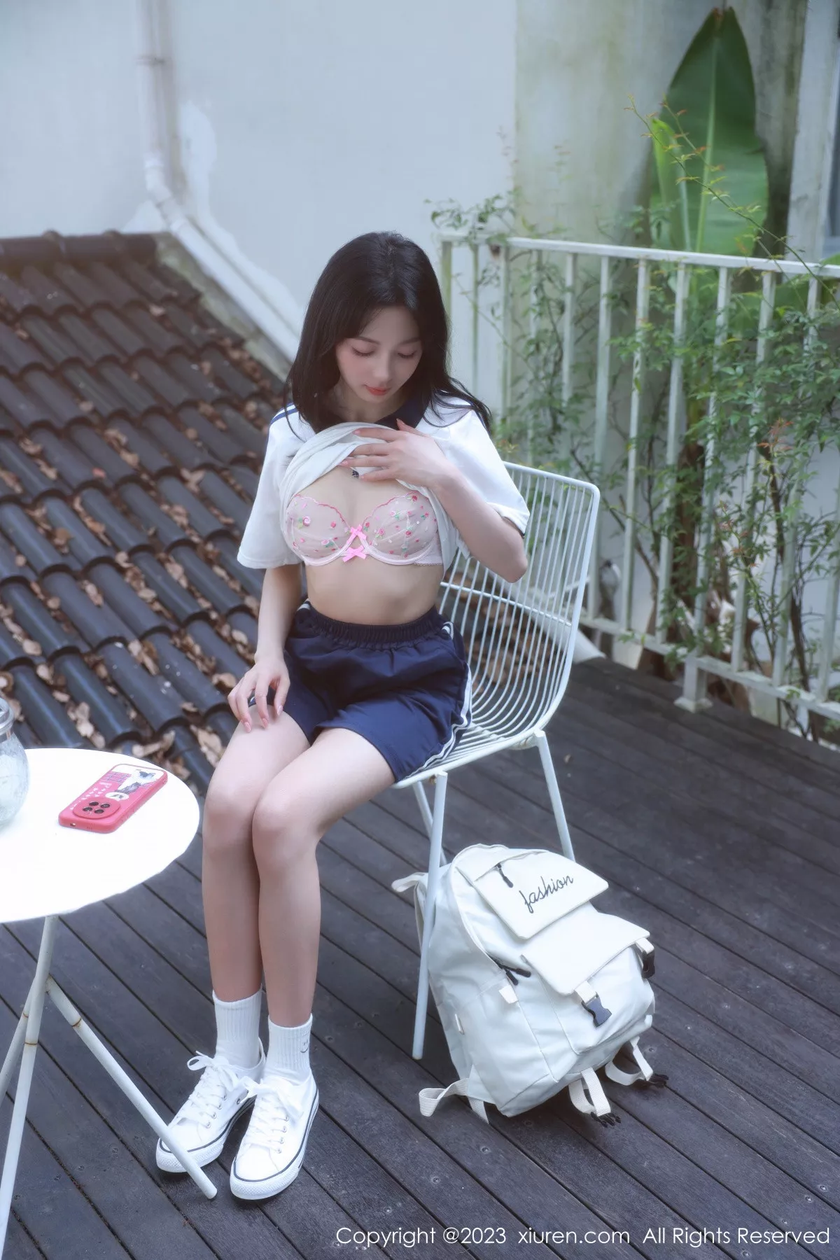 秀人集.com_[XiuRen秀人网]No.6895_新人模特糖豆sisi脱性感学妹制服露淡粉色轻透内衣迷人诱惑写真54P