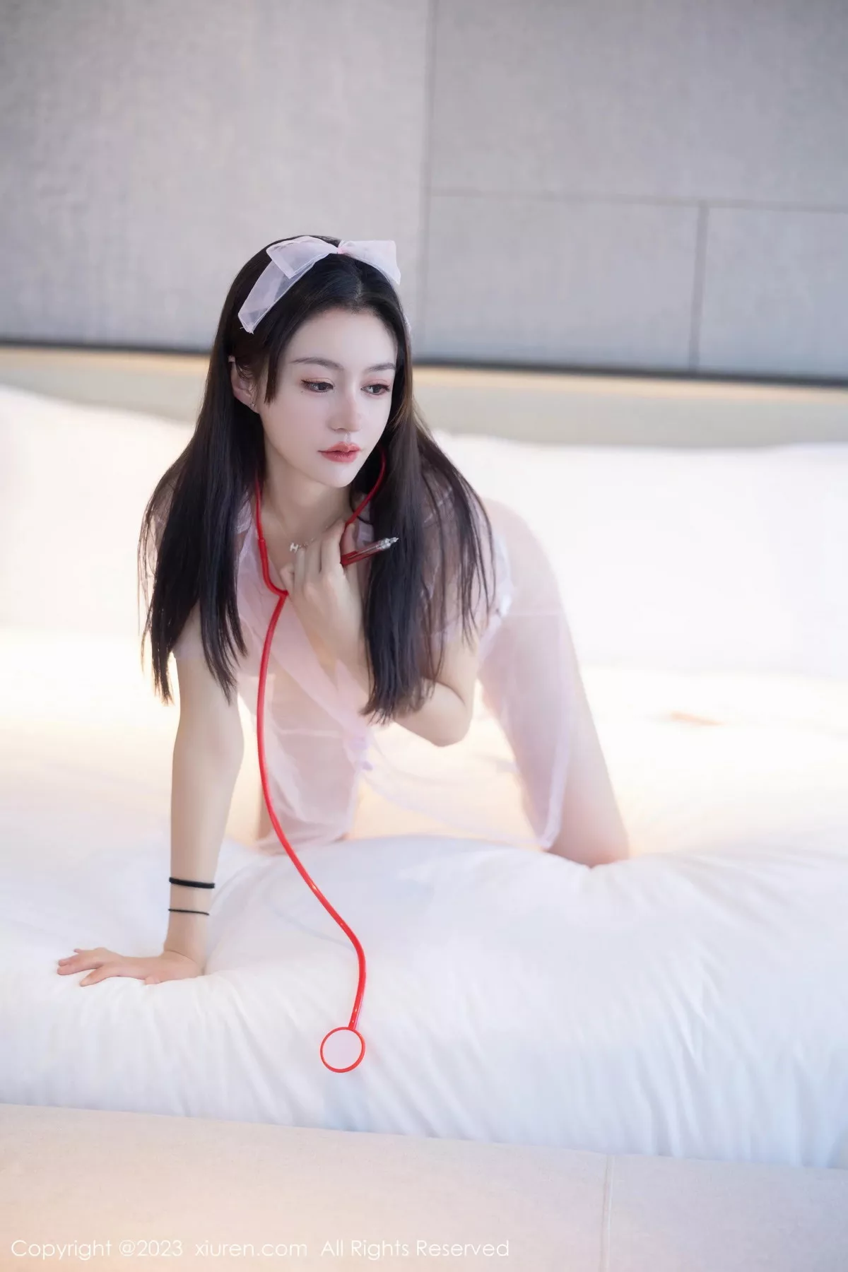 秀人集.com_[XiuRen秀人网]No.7620_模特唐宁宁私房性感轻透情趣护士服饰透视秀惹火身材诱惑写真82P