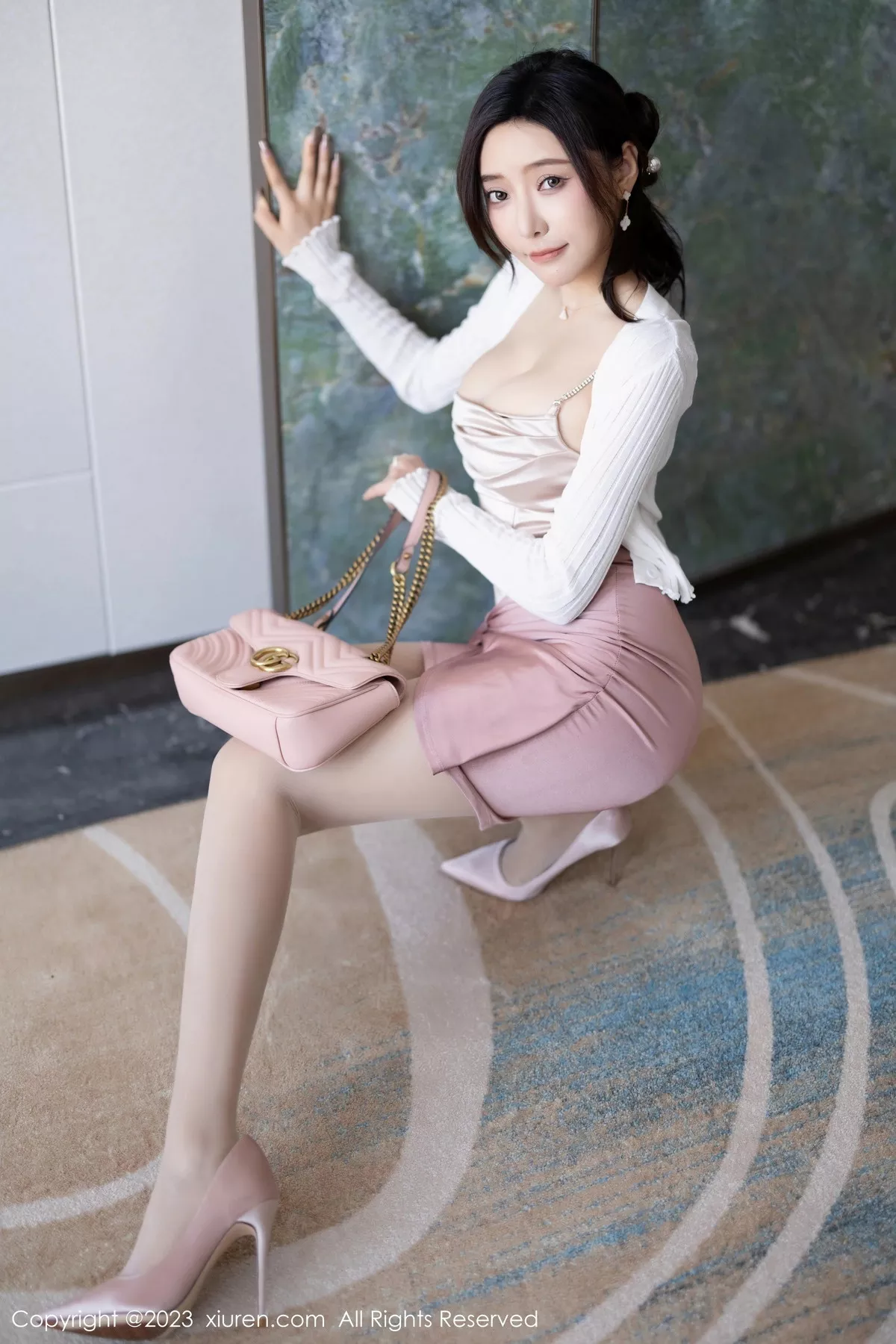 秀人集.com_[XiuRen秀人网]No.7640_女神王馨瑶yanni粉色连衣短裙+黑色情趣服秀完美身材诱惑写真88P