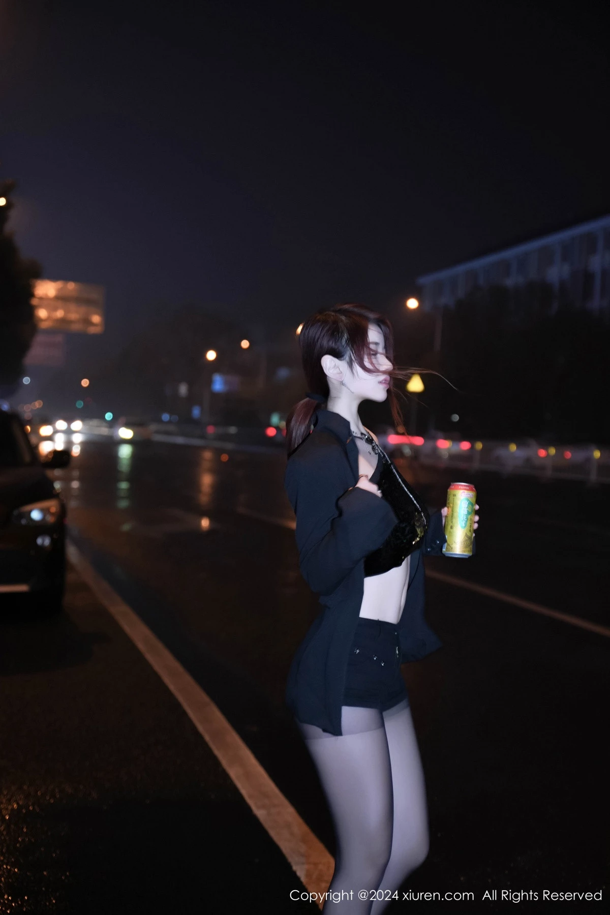 秀人集.com_[XiuRen秀人网]No.8199_模特美七Mia性感黑色内衣服饰配超薄黑丝秀丰腴身材惹火诱惑写真69P