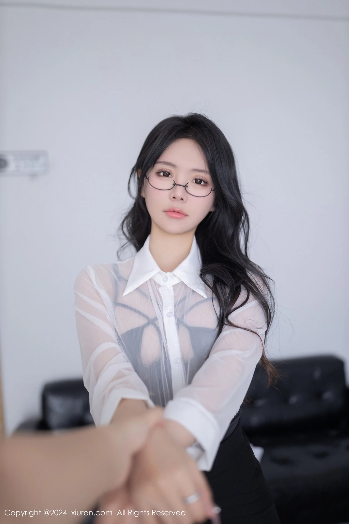 秀人集.com_[XiuRen秀人网]No.8560_模特幼幼性感秘书OL制服露黑色高叉连体衣秀完美身材诱惑写真80P