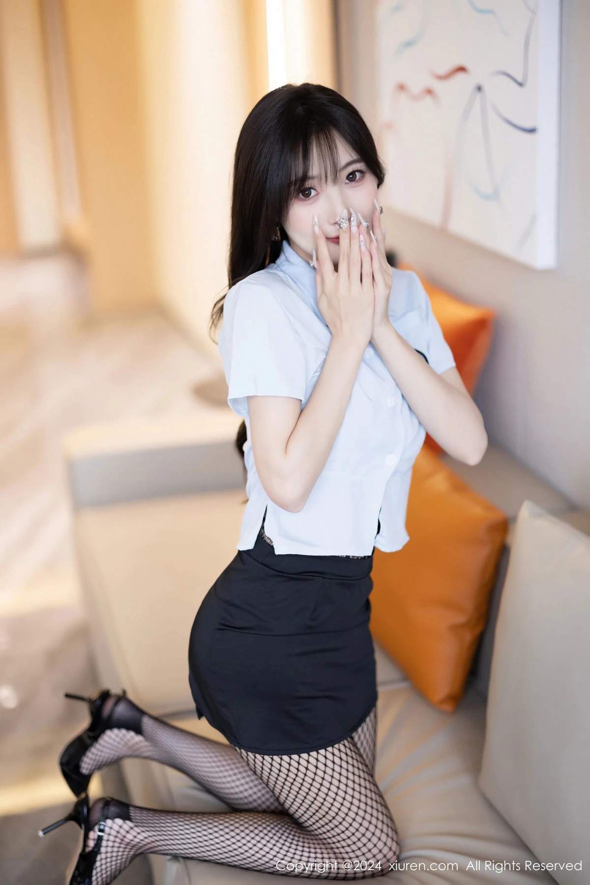 秀人集.com_[XiuRen秀人网]No.8650_模特林星阑空姐制服露黑色网纱轻透连体衣秀曼妙身姿诱惑写真88P