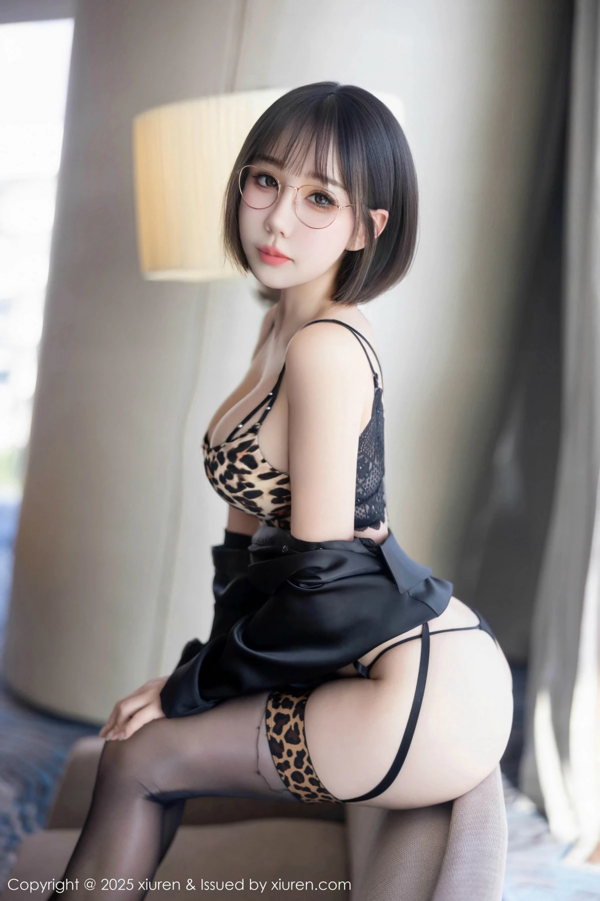 秀人集.com_[XiuRen秀人网]No.9701_模特波巧酱私房性感豹纹内衣配黑丝吊袜秀曼妙身姿完美诱惑写真79P