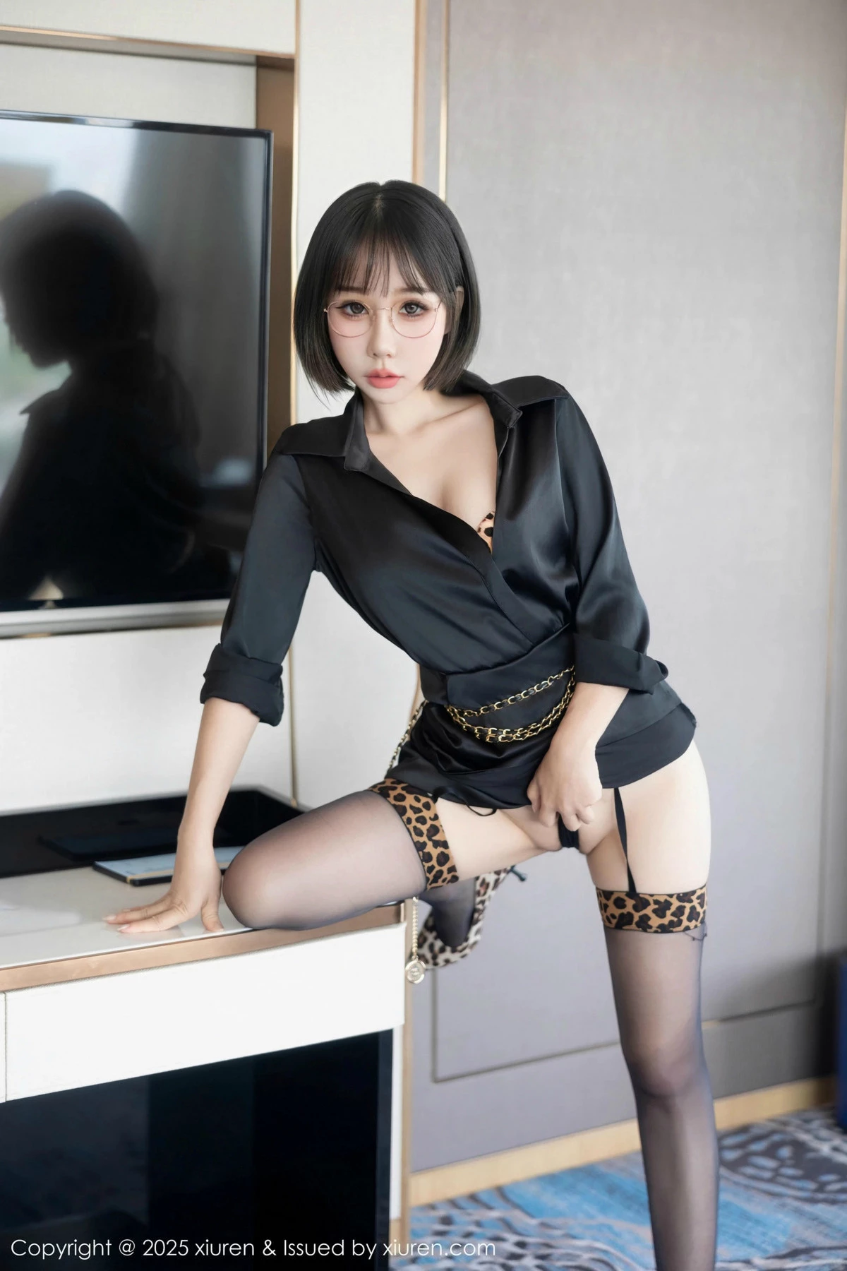 秀人集.com_[XiuRen秀人网]No.9701_模特波巧酱私房性感豹纹内衣配黑丝吊袜秀曼妙身姿完美诱惑写真79P