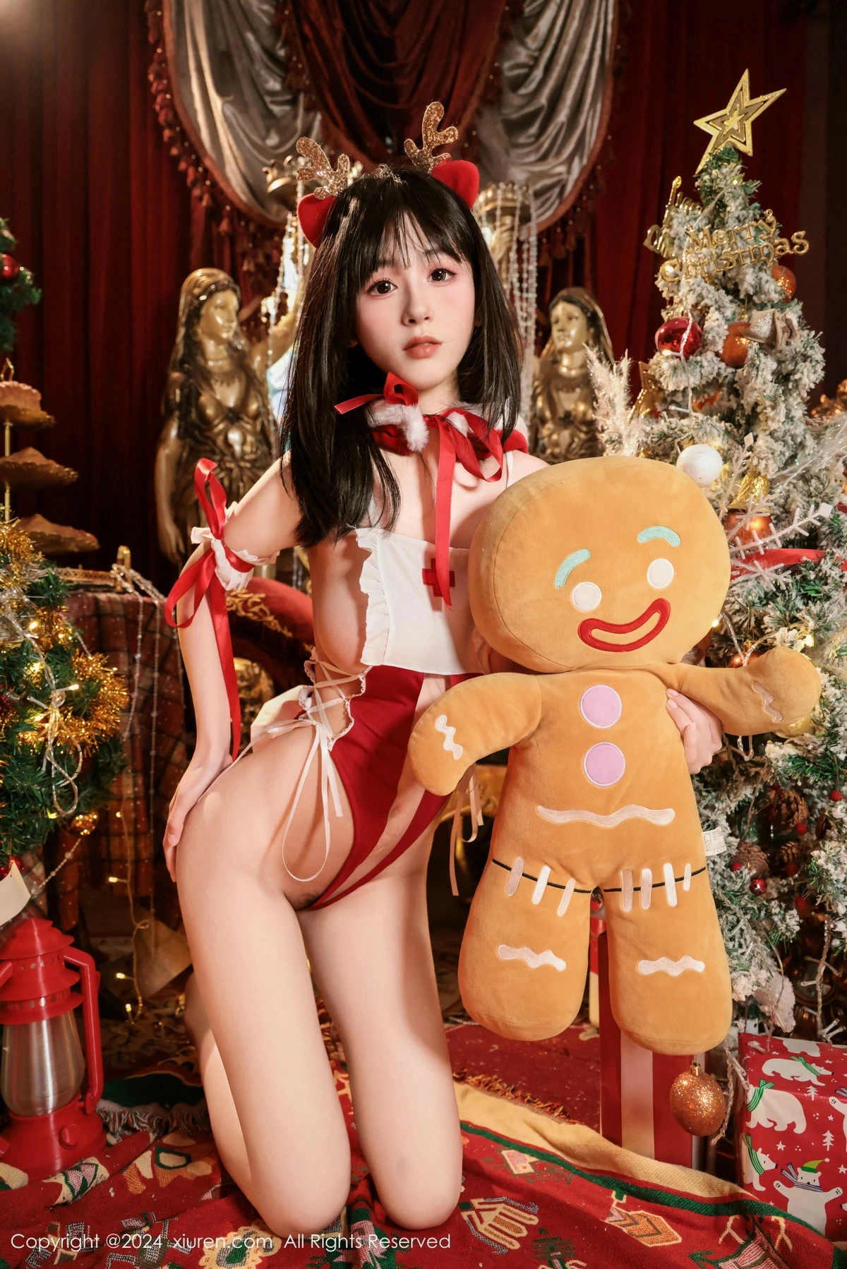 秀人集.com_[XiuRen秀人网]No.9642_模特奶芙乔乔圣诞主题性感红色情趣服饰秀凹凸身材火辣诱惑写真65P