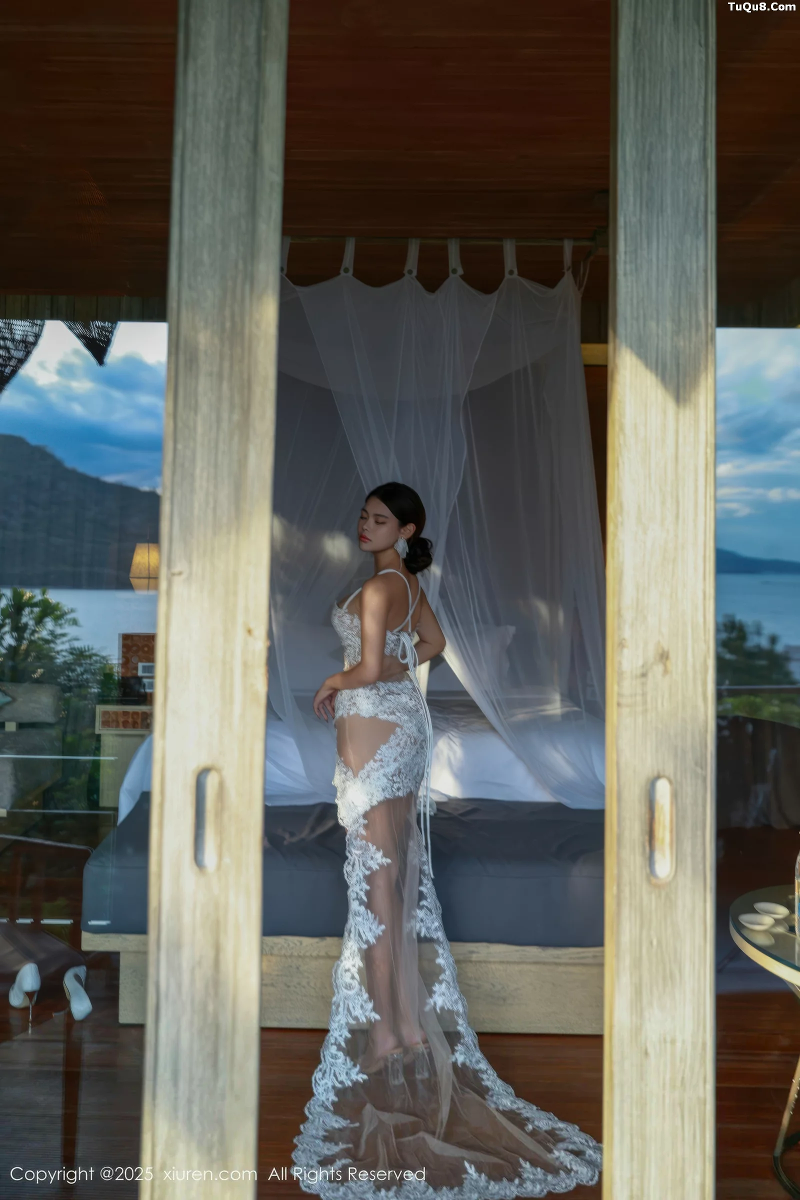 秀人集.com_[XiuRen秀人网]No.10721_模特叮当DD性感白色情趣服饰配白色丝袜秀完美身材诱惑写真77P