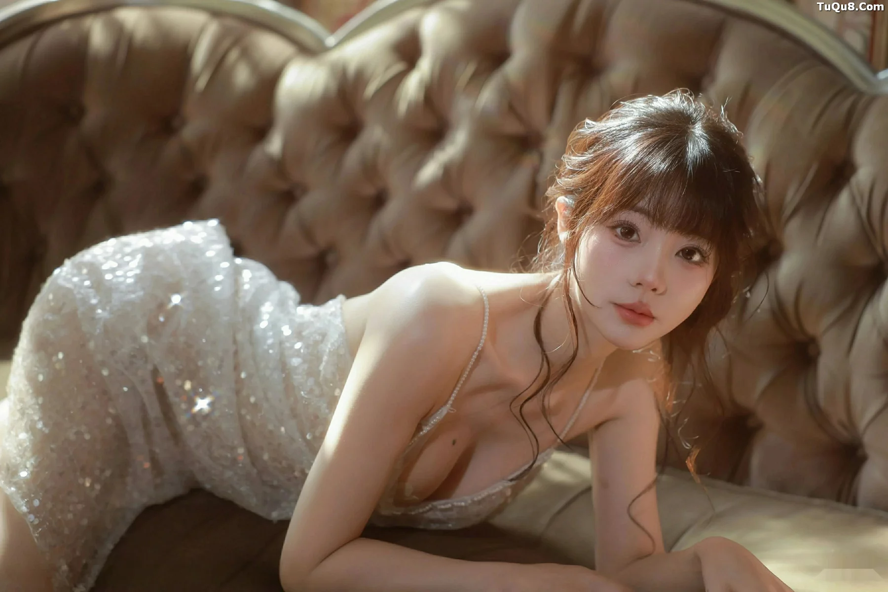 秀人集.com_[XiuRen秀人网]No.10799_模特佘贝拉Bella性感连衣长裙露白色情趣内衣秀完美身材诱惑写真73P