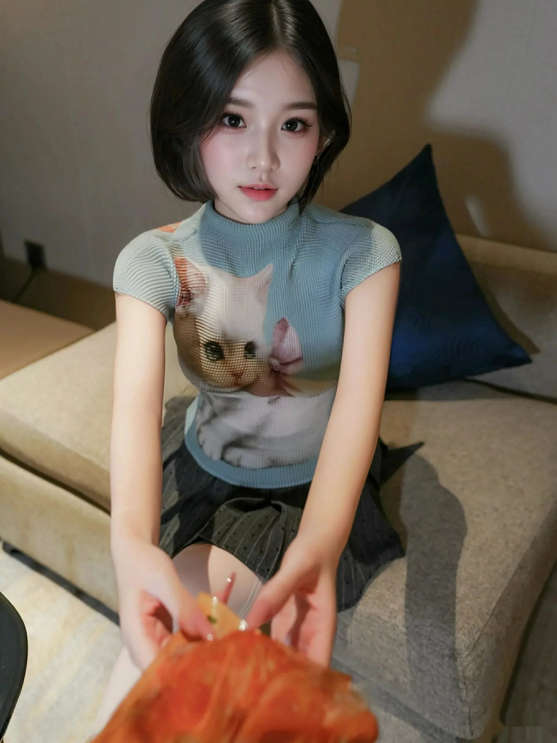 秀人集.com_[XiuRen秀人网]No.10830_模特汁汁性感JK服饰露灰色内衣配白色丝袜秀曼妙身材诱惑写真70P