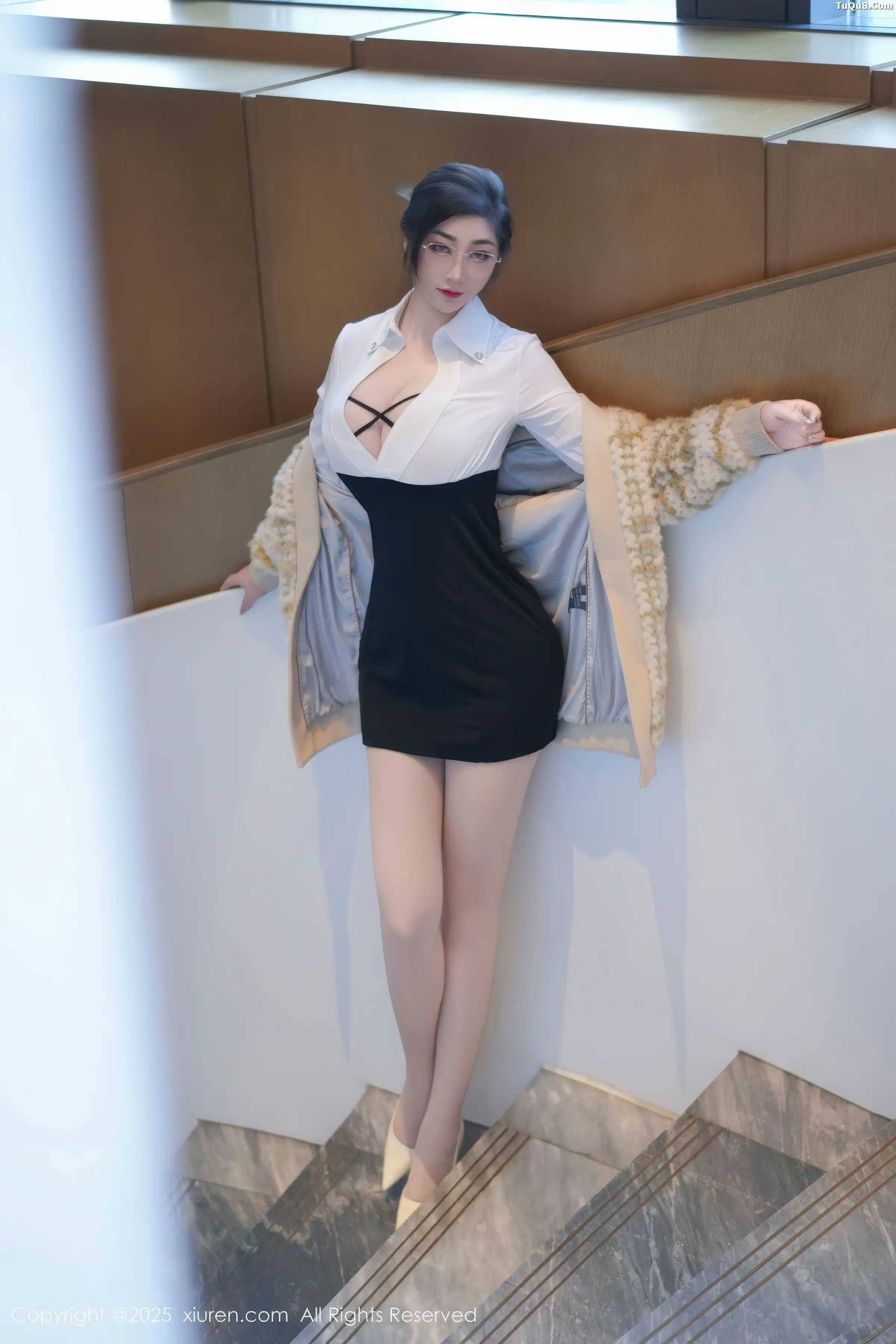 秀人集.com_[XiuRen秀人网]No.11045_女神妲己_Toxic性感白色衬衫露黑色内衣秀丰满身材诱惑写真80P