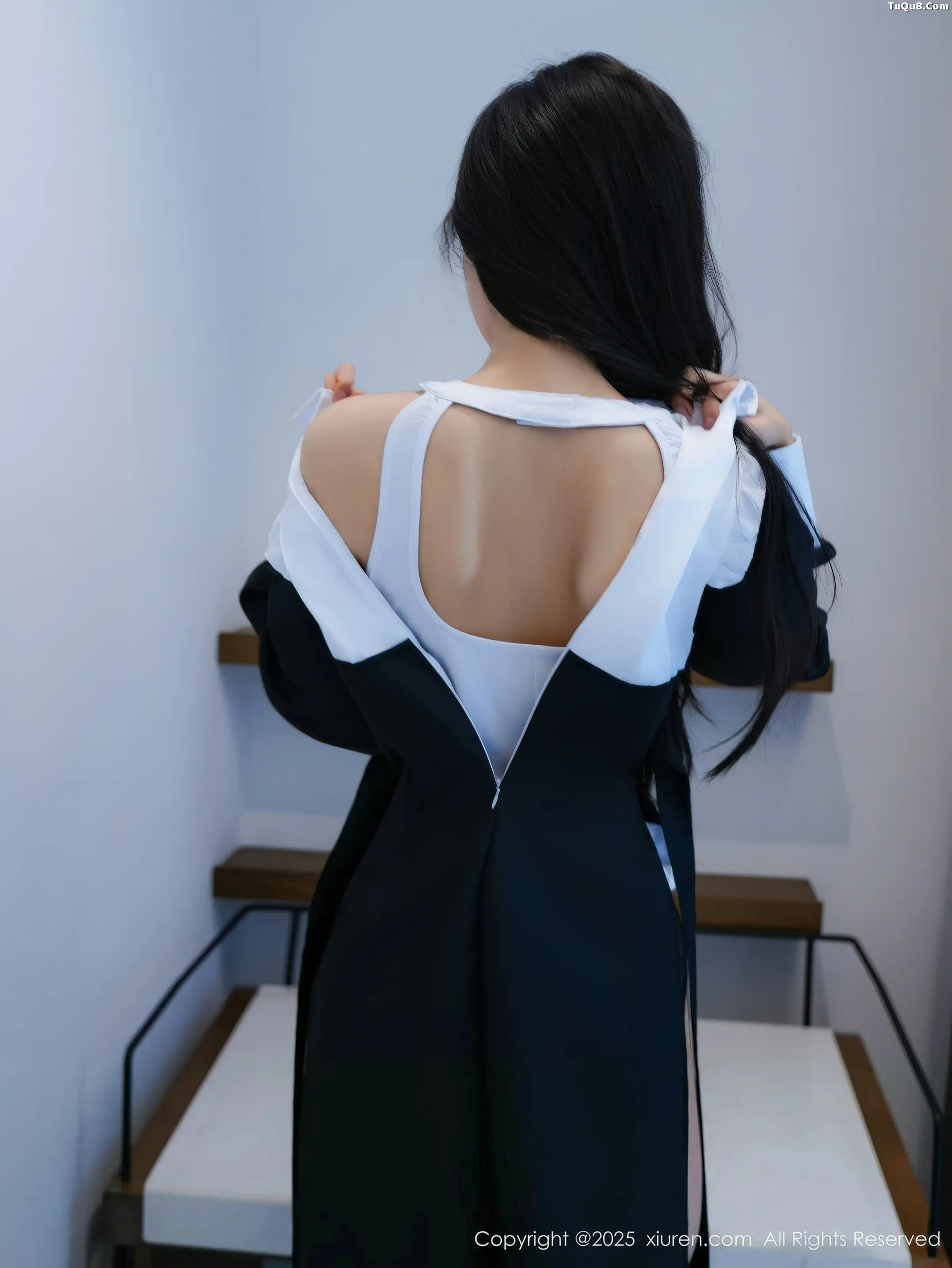 秀人集.com_[XiuRen秀人网]No.11059_模特白琮瑗性感黑白修女服饰配黑丝吊袜秀曼妙身姿撩人诱惑写真65P