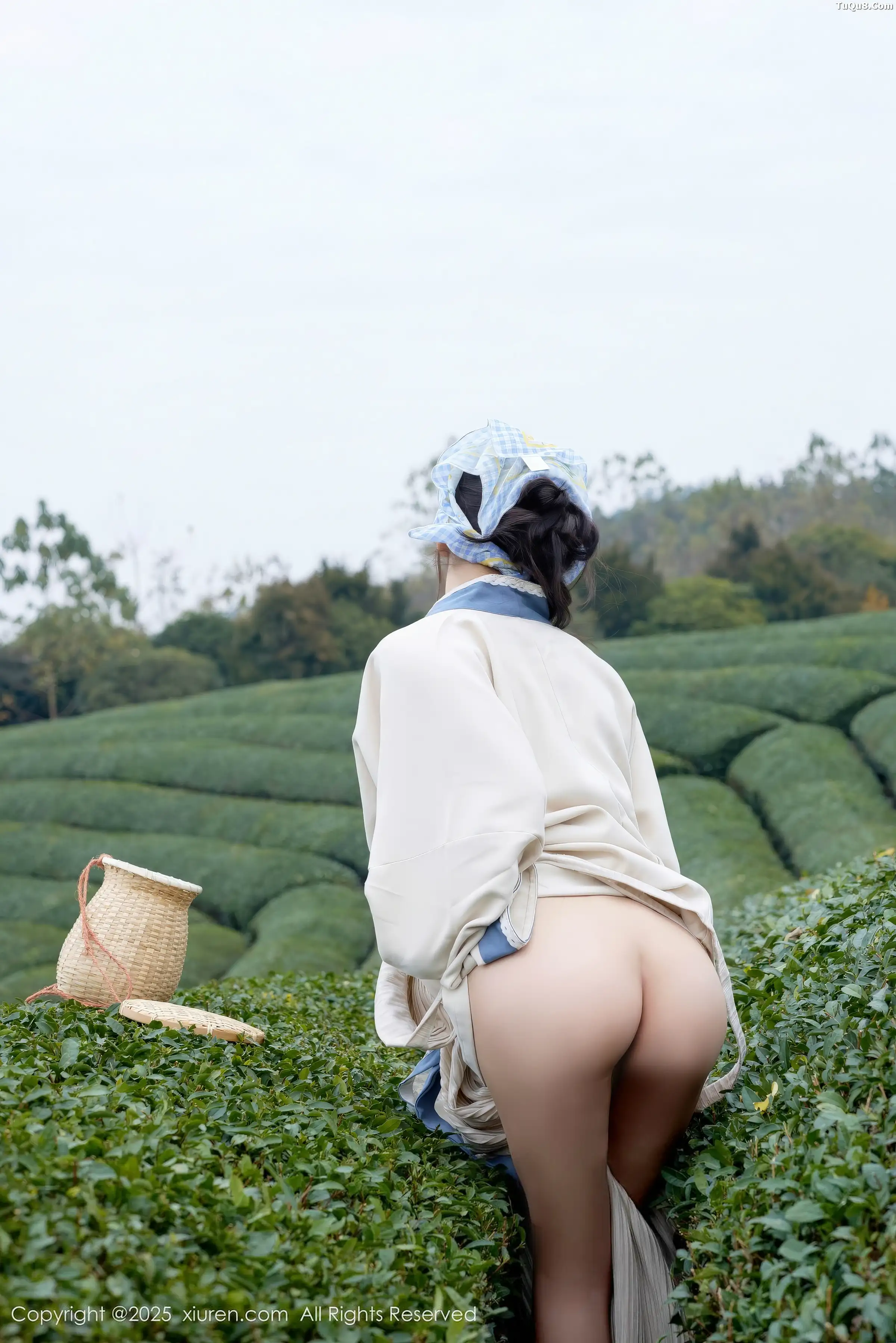 秀人集.com_[XiuRen秀人网]No.11098_模特尹甜甜户外采茶姑娘装扮性感长裙秀翘臀美腿迷人诱惑写真61P